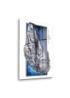 Decovetro Cam Tablo Star Wars Millennium Falcon Poster 30x40 cm