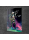 Decovetro Cam Tablo Warrior Girl 30x40 cm