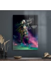 Decovetro Cam Tablo Warrior Girl 30x40 cm