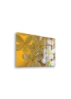 Decovetro Cam Tablo White Lily Desenli 30x40 cm