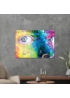 Decovetro Cam Tablo Colourful Woman Eye 30x40 cm