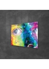 Decovetro Cam Tablo Colourful Woman Eye 70x100 cm