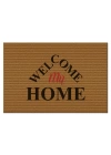Decovetro Kapı Önü Halı Paspas Welcome My Home Desenli 40 x 60 Cm