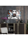 Decovetro Cam Tablo New Pop Art African Woman Style 70x100 cm