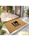 Koko Paspas Dekoratif Kalp Home Desenli Kapı Önü Paspası 40 x 60 cm