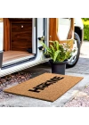 Decovetro Paspas Home Karavan Desenli Kapı Önü Paspası 40 x 60 cm