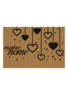 Decovetro Paspas My Love Home Desenli Kapı Önü Paspası40 x 60 Cm