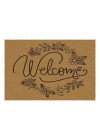 Decovetro Paspas Welcome Flower Desenli Kapı Önü Paspası 40 x 60 Cm