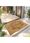 Decovetro Paspas Welcome Flower Desenli Kapı Önü Paspası 40 x 60 Cm