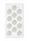 Yapışkanlı Silikon Cam Kesme Tahtası Ayağı 18 mm