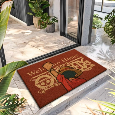 Decovetro Paspas Red One Piece Desenli Kapı Önü Paspası 40 x 60 cm