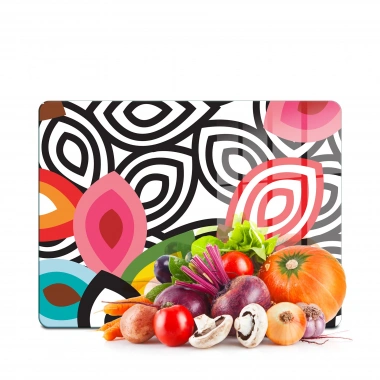 Decovetro Cam Kesme Tahtası ve Sunumluk Lavinia 20x30 cm