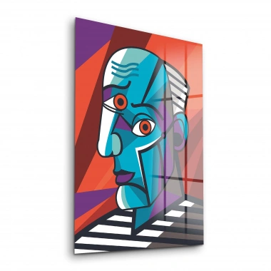 Decovetro Cam Tablo Abstract Portre 30x40 cm