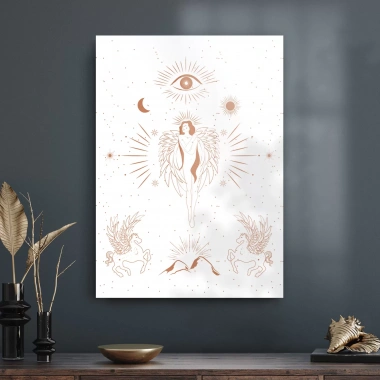 Decovetro Cam Tablo Aesthetic Angel 70x100 cm