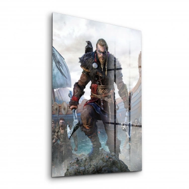 Decovetro Cam Tablo Assassins Creed Valhalla 30x40 cm