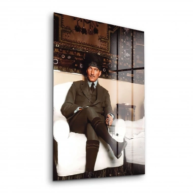 Decovetro Cam Tablo Atatürk Dekoratif 30x40 cm
