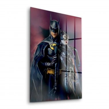 Decovetro Cam Tablo Batman Cat Woman 30x40 cm