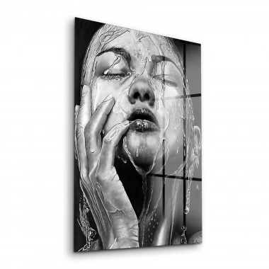 Decovetro Cam Tablo Black Girl 30x40 cm