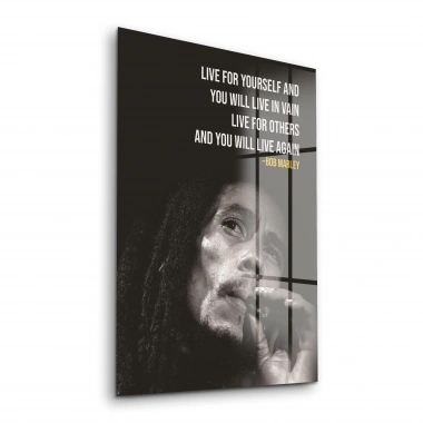 Decovetro Cam Tablo Bob Marley 30x40 cm