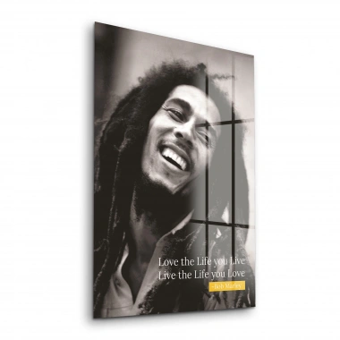 Decovetro Cam Tablo Bob Marley 30x40 cm