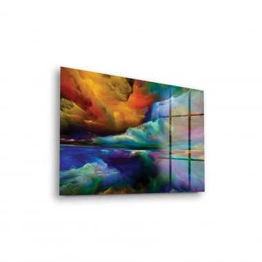 Decovetro Cam Tablo Colourful Clouds 70x100 cm
