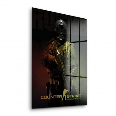 Decovetro Cam Tablo Counter Strike CT Poster 30x40 cm