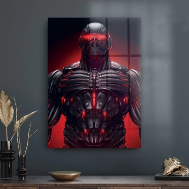 Decovetro Cam Tablo Crysis Nano Suite 50x70 cm