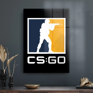 Decovetro Cam Tablo CS GO 50x70 cm