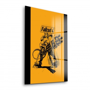Decovetro Cam Tablo Fallout 4 30x40 cm