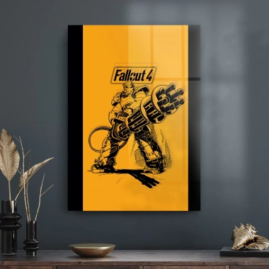Decovetro Cam Tablo Fallout 4 50x70 cm