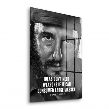 Decovetro Cam Tablo Fidel Castro 30x40 cm