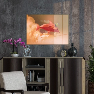 Decovetro Cam Tablo Flying Dreams 50x70 cm