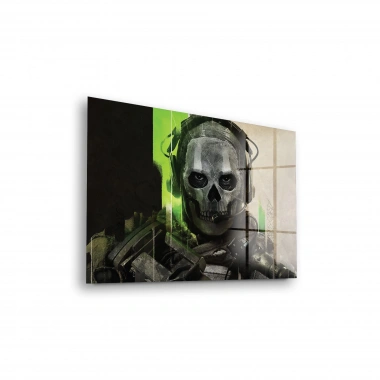 Decovetro Cam Tablo Gamer Room Ghost 70x100 cm