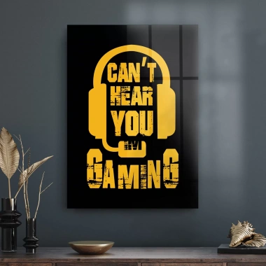 Decovetro Cam Tablo Gaming Yazılı 70x100 cm