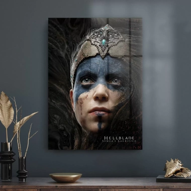 Decovetro Cam Tablo Hell Blade 50x70 cm