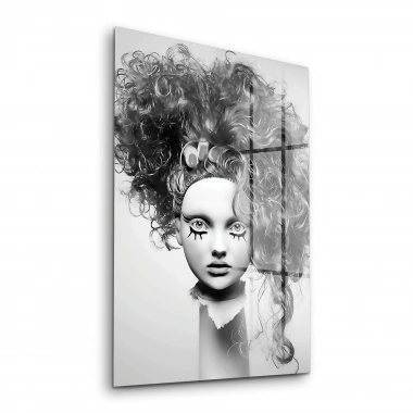 Decovetro Cam Tablo Hook Girl 30x40 cm