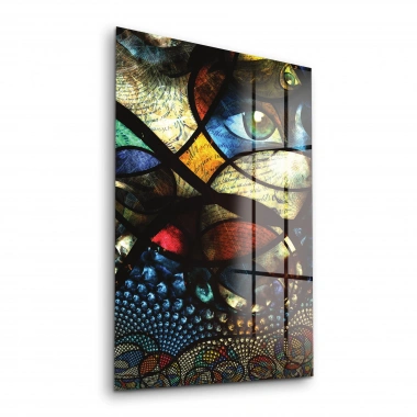 Decovetro Cam Tablo Karışık Desenli 30x40 cm