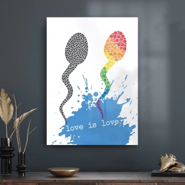 Decovetro Cam Tablo LGBT 70x100 cm