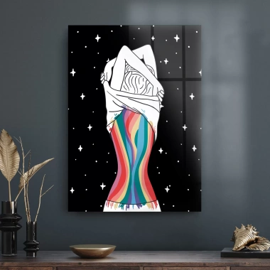 Decovetro Cam Tablo LGBT Aesthetic 70x100 cm