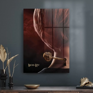 Decovetro Cam Tablo Locke & Key 70x100 cm