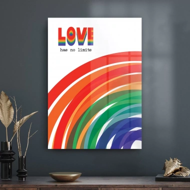 Decovetro Cam Tablo Love Has No Limits 70x100 cm
