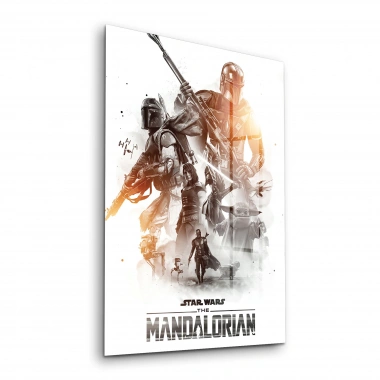 Decovetro Cam Tablo Mandalorian Poster 30x40 cm