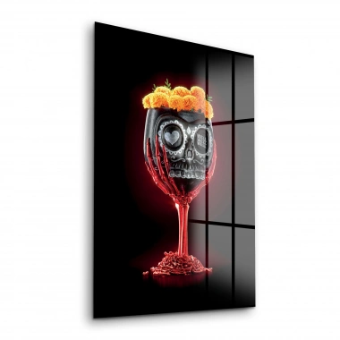 Decovetro Cam Tablo Mexican Day Of Dead 70x100 cm
