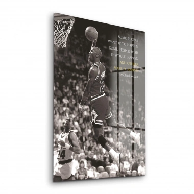 Decovetro Cam Tablo Michael Jordan Motivational 30x40 cm