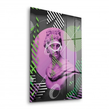 Decovetro Cam Tablo Modern Pop Art 30x40 cm