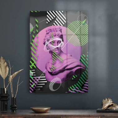 Decovetro Cam Tablo Modern Pop Art 50x70 cm