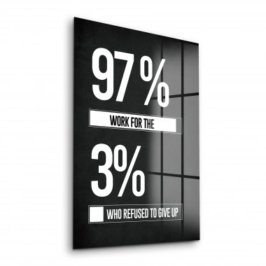 Decovetro Cam Tablo Ofisinize Özel 30x40 cm