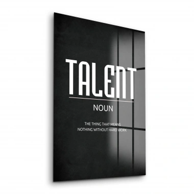 Decovetro Cam Tablo Ofisinize Özel Talent 30x40 cm