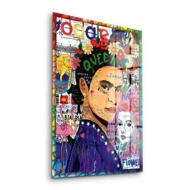 Decovetro Cam Tablo Pop Art Frida 30x40 cm