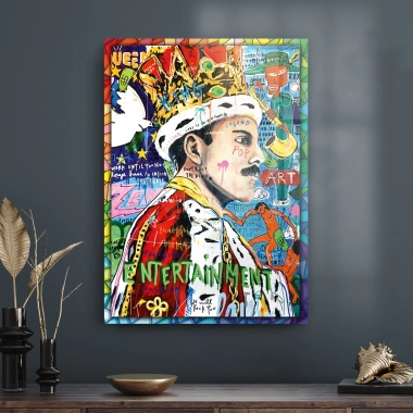 Decovetro Cam Tablo Pop Art Queen 50x70 cm